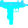 uzi_lightblue emote for Discord