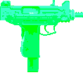 uzi_lightgreen emote for Discord