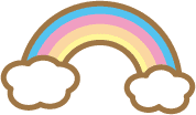 cinnamoroll_rainbow emote for Discord