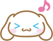cinnamoroll_musicnote emote for Discord