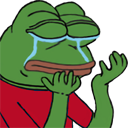 PepeCry2 emote for Discord