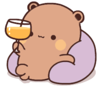 bubu_and_dudu_drink_glass emote for Discord