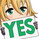TheoYES emote for Discord