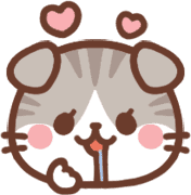 cat_drool emote for Discord