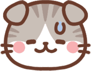 cat_sweat emote for Discord