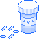 BluePills emote for Discord
