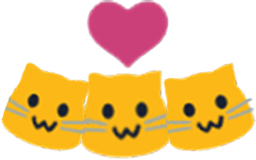 blobcatpoly emote for Discord