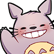TotoroWave emote for Discord