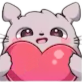 TotoroBigHeart emote for Discord