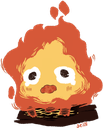 CalciferPlead emote for Discord