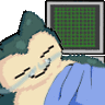 Snorlax_life_support emote for Discord