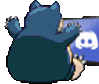 Snorlax_lurk emote for Discord