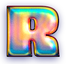 holo_letter_R emote for Discord