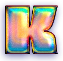 holo_letter_K emote for Discord