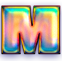 holo_letter_M emote for Discord