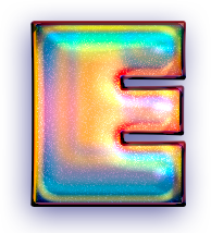 holo_letter_E emote for Discord