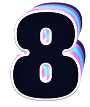 number_8 emote for Discord
