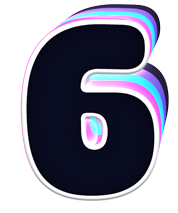 number_6 emote for Discord