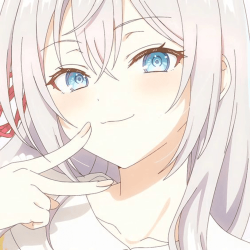 AlyaPretty emote for Discord