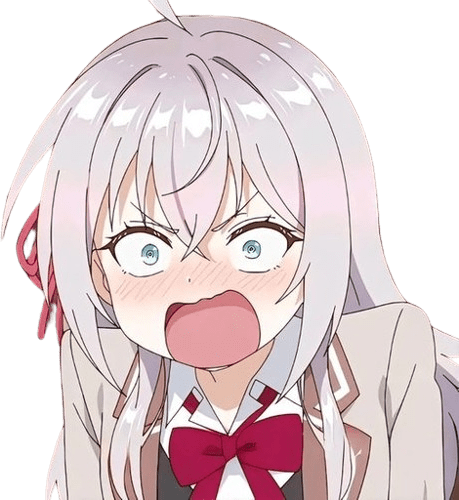 Alya_Blushed emote for Discord