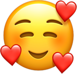 iOS_Smiling_Heart emote for Discord