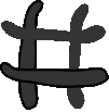 hastag emote for Discord