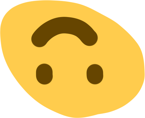 thonk_upsidedown emote for Discord