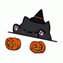 halloween_pumpkin_bongo emote for Discord