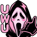 GhostFaceUwU emote for Discord