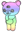 TrippyBear emote for Discord