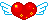 FlyingHeart emote for Discord