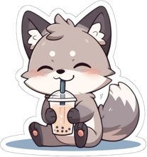 wolfsip emote for Discord