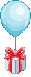 BalloonPresent emote for Discord