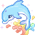Dolphin emote for Discord
