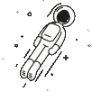 AstronautInSpace emote for Discord
