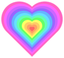 RainbowGradientHeart emote for Discord