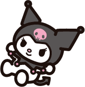 kuromi_jump emote for Discord