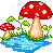 MushroomGarden emote for Discord