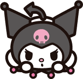 kuromi_bow emote for Discord