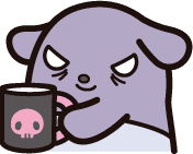 kuromi_cheers2 emote for Discord