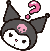 kuromi_question emote for Discord