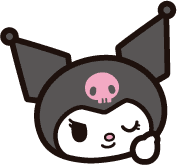 kuromi_thumbsup emote for Discord