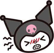 kuromi_angry emote for Discord