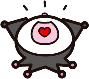 kuromi_heart emote for Discord