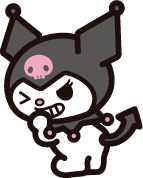kuromi_mischievous emote for Discord