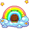 RainbowDoorway emote for Discord