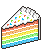 RainbowCake emote for Discord