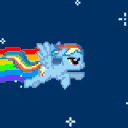 NyanRainbowDash emote for Discord