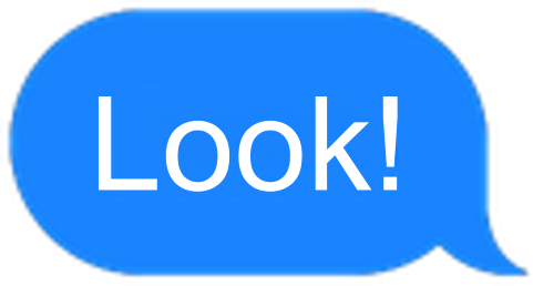 iMessageLook emote for Discord