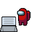 VentingAmongUs emote for Discord